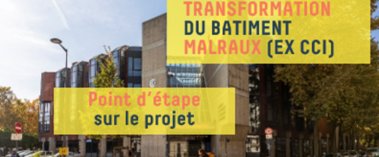 Image de l'actualité Transformation du bâtiment Malraux - point d'étape 