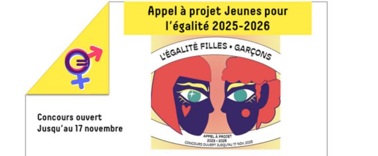 Image de l'actualité Appel à projet "Jeunes pour l'égalité" 2025-2026