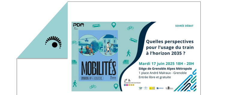 Image de l'actualité Une soirée pour penser les Mobilités de demain Mardi 17 juin avec le SMMAG, le C2D et le Réseau GREG