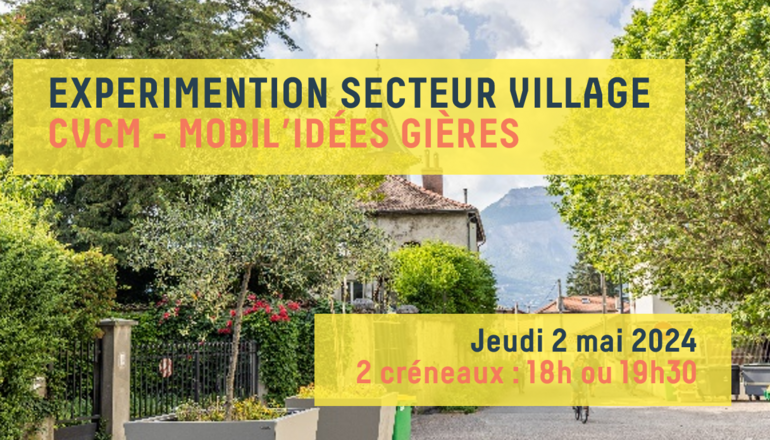 Image de l'évènement Réunion publique : expérimentation secteur Village - Gières