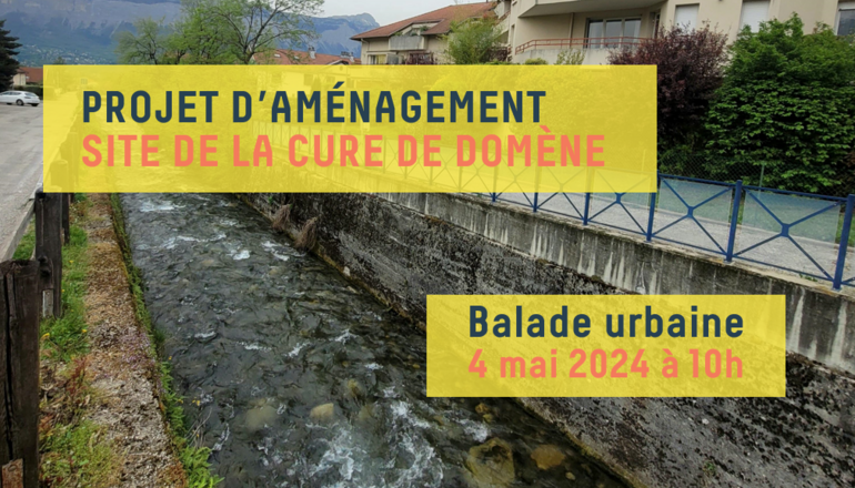 Image de l'évènement Balade urbaine : la Cure de Domène se transforme !