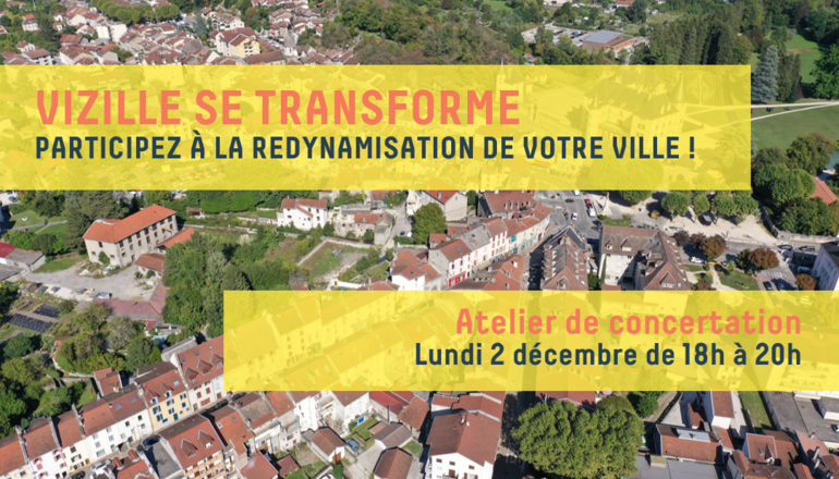 Image de l'évènement Vizille se transforme : atelier de concertation