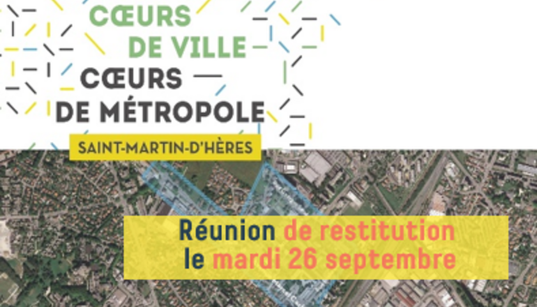 Image de l'évènement Restitution de la concertation sur l'avenue Marcel Cachin à Saint-Martin-d'Hères