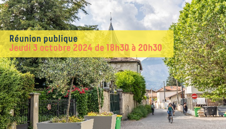 Image de l'évènement Réunion publique : expérimentation d'un nouveau plan de déplacement à Gières (secteur Village)