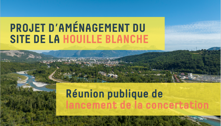 Image de l'évènement Réunion publique de lancement de la concertation - Projet d'aménagement de la Houille Blanche