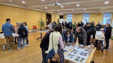 Les habitants lors de l'atelier organisé le 6 mai à la mairie de Vizille