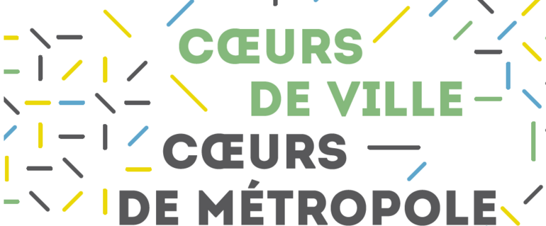 Logo "Cœurs de Ville, Cœurs de Métropole"